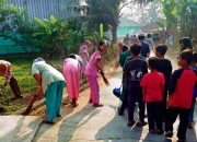 Jelang Hari Kemerdekaan RI, Warga Desa Hegarmanah Kabupaten Bekasi Ikuti ‘Giat Kampung Bersih’ Tingkat Kecamatan