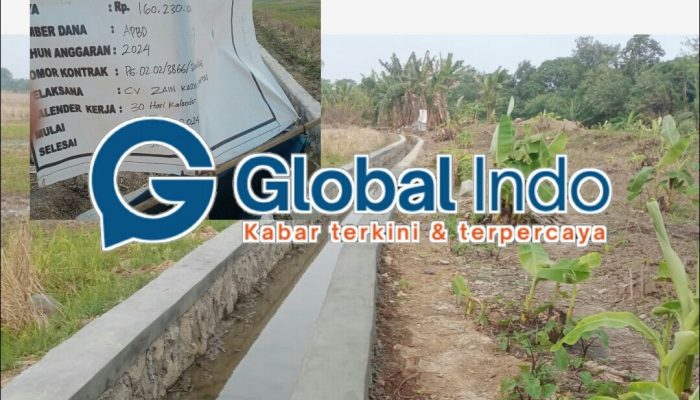 Pekerjaan JITUT Dinas Pertanian Kabupaten Bekasi di Cikarang Timur Diduga Bermasalah