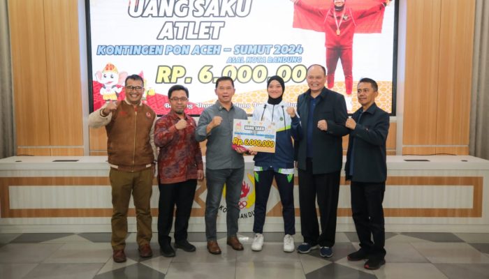 Atlet Hingga Mekanik PON XXI (Aceh-Medan) Kota Bandung Dapat Uang Saku