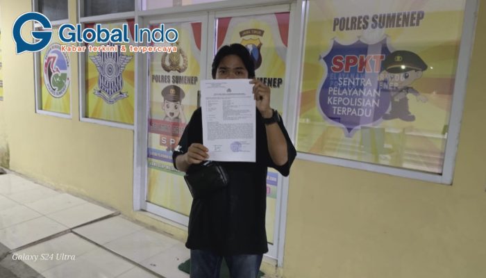 Pemilik Akun TikTok Sorotin Hukum Dilaporkan Ke Polres Sumenep Terkait Penyebaran Konten Hoax
