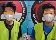 Polrestabes Surabaya Amankan Dua Pemuda Diduga Edarkan Sabu