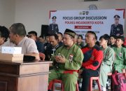 Polres Mojokerto Kota Ajak Perguruan Pencak Silat Jaga Kondusifitas Jelang Pilkada 2024