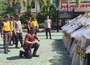 Gelar Simulasi Pengamanan, Polres Magetan Siap Kawal Pilkada Serentak 2024