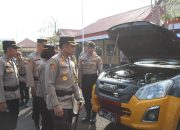 Kapolres Sampang Cek Ranmor Dinas, Pastikan Siap Dipakai Pengamanan Pilkada 2024
