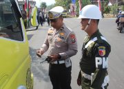 Polres Ponorogo Gelar Pemeriksaan Kendaraan Umum dan Angkutan Barang