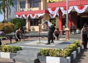 Ratusan Personel Polres Probolinggo Simulasikan Pengamanan Pilkada 2024