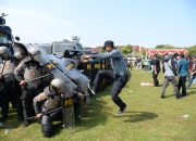 Polres Madiun Kota Gelar Simulasi Pastikan Kesiapan Pengamanan Pilkada Serentak 2024