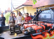 Respon Cepat, Polisi Berhasil Amankan Lima Tersangka Komplotan Pencuri Diesel di Ngawi