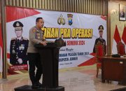 Polres Jember Gelar Latihan Pra Operasional Mantap Praja Semeru 2024 Siapkan Pengamanan Pilkada