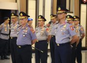 Kapolri Pimpin Kenaikan Pangkat 16 Pati Polri