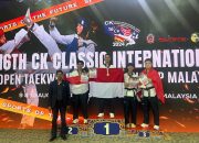 Dua Anggota Polres Probolinggo Kota Ukir Prestasi Pada Kejuaraan Taekwondo Championship Malaysia 2024
