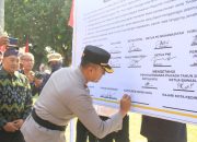 Polres Kediri Kota Gelar Deklarasi Damai Wujudkan Pilkada 2024 Sejuk dan Kondusif