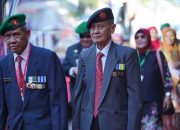 Memuji Baik SBY bersama Alumni AKABRI 1973 Mengikuti Upacara Detik-Detik Proklamasi di Pacitan