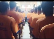 Momentum Hari Kemerdekaan RI ke-79 Tahanan Polresta Banyuwangi Peringati Detik- Detik Proklamasi dengan Khidmat