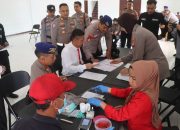 Peringati Hari Jadi Polwan ke -76, Polres Pasuruan Kota Bantu Penuhi Stok darah di PMI