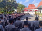 Polresta Banyuwangi Kerahkan Ratusan Personel Pelantikan DPRD Terpilih Berlangsung Kondusif