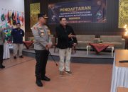 Masa Pendaftaran Paslon di Pilkada 2024 Polisi Sterilisasi Kantor KPU Kota Blitar