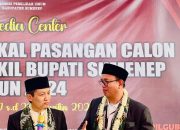 Relawan Santri, Muhibbin dan Kader Partai PPP Antarkan Pasangan Kiai Ali Fikri – Kiai Unais Ali Hisyam Ke KPUD Sumenep