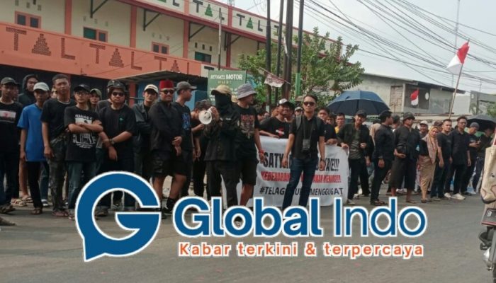 Dianggap Perusak Lingkungan, Konsorsium Pemuda Telagamurni Gelar Demo Tolak PT.Garuda Raja Paksi