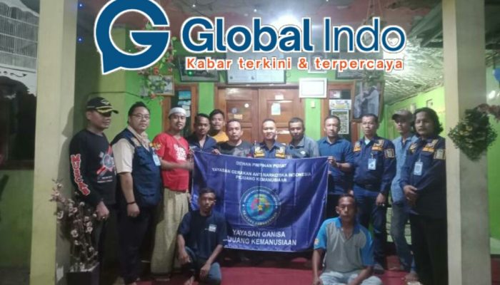 DPP GANISA Berikan Penyuluhan Tentang Bahaya Narkoba ke DPC Kedung Waringin