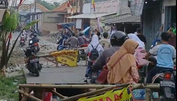Proyek Siluman Tanpa Papan Nama Menyebabkan Kemacetan Parah, Pedagang UMKM Tutup Dan Merugi Ratusan Juta