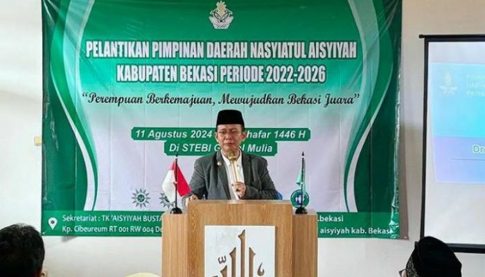 Pelantikan Nasyiatul Aisyyiah, Dani Ramdan: Warna Baru Pengembangan Anak Muda Kabupaten Bekasi
