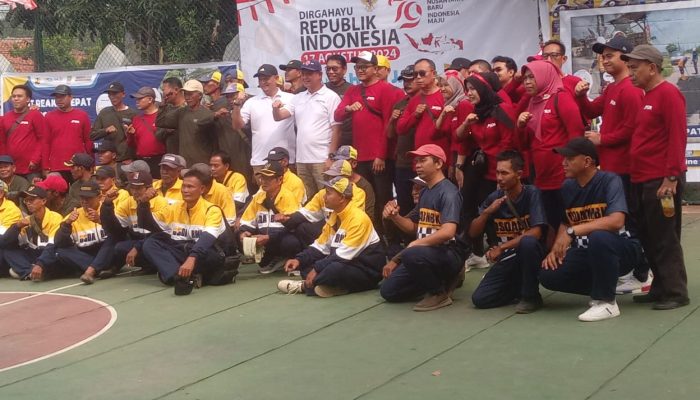 Dinas SDA BMBK Kabupaten Bekasi Gelar Perlombaan Meriahkan HUT RI ke 79