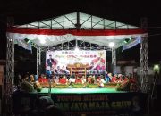 Gelar Kesenian Topeng Betawi, Ketua LSM Korek Kabupaten Bekasi Hibur Warga Meriahkan HUT RI ke 79