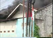 Si Jago Merah Lalap Gudang di Kp. Kedung Kole Kedung Waringin Bekasi