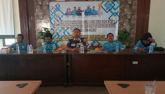 Ketua Umum TRK Lantik Kepengurusan TRK Cikarang Timur dan TRK Karang Bahagia periode 2024-2027