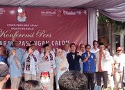 Hari Kedua KPUD Kabupaten Bekasi Terima Pendaftaran Pasangan BN. Kholik Qodratulloh danFaizal Hafan Farid