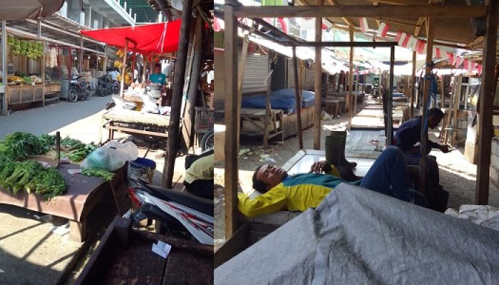 Nasib Pedagang Pasar Banjaran Kabupaten Bandung Kini Tidak Seramai Dulu