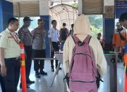 Dukung Pengamanan KTT IAF, Polresta Sidoarjo Patroli di Terminal Purabaya Bus Jurusan Bali Jadi Atensi