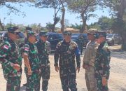 Beserta Danpasmar 2 Laksanakan Pengecekan Kesiapan Peresmian Perbaikan Jalan Tank Dan Renovasi Gedung SDN 02 Palangan Jangkar Dalam Latgabma SGS Bidang ENCAP.