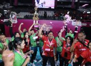 Tim Voli Jawi Wetan PD Bhayangkari Jawa Timur Raih Juara I di Turnamen Bola Voli Bhayangkari Cup 2024