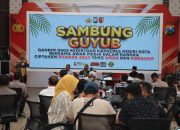 Cooling System, Kapolres Kediri Kota dan Dandim 0809 Gelar Sambung Guyub Bersama Awak Media