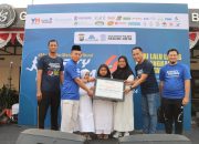 Sambut Hari Lalu Lintas Bhayangkara ke – 69, Polres Kediri Kota Gelar Charity Run Yatim Mandiri