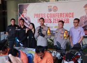 Polres Jember Amankan Tersangka Begal Payudara yang Meresahkan Warga