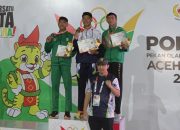 Anggota Polsek Solokuro Polres Lamongan Raih 2 Medali Perak di PON XXI Aceh Sumut 2024
