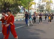 Cooling System Jelang Pilkada, Polisi Ajak Latihan Bersama Paguyuban Pencak Silat