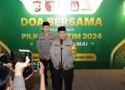 Cooling System Polda Jatim Gelar Peringatan Maulid Nabi dan Doa Bersama Untuk Pilkada Jatim Damai
