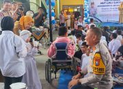 Peduli Disabilitas, Polres Bondowoso Peringati Harlantas Bhayangkara ke – 69 di SDLB