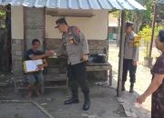 Peduli Disabilitas dan Kurang Mampu, Kapolsek Kawasan Pelabuhan Gilimanuk Berikan Bantuan Tali Kasih di Lingkungan Arum Timur Gilimanuk