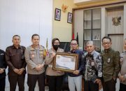 Satlantas Polres Sumenep Raih Penghargaan Bergengsi Terkait Keterbukaan Informasi Publik Dari Kominfo