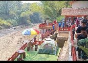 Kades Cimanggu Sulap Lahan Penuh Sampah Menjadi Tempat Wisata