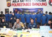 Puluhan Pengedar Narkotika dan Obat-obatan Di Tangkap Sat Narkoba Polrestabes Bandung
