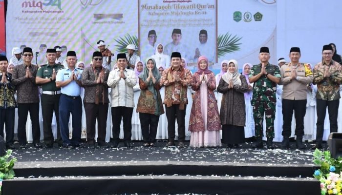 Pj Bupati Secara Resmi Buka MTQ Ke-54 Tingkat Kabupaten Majalengka