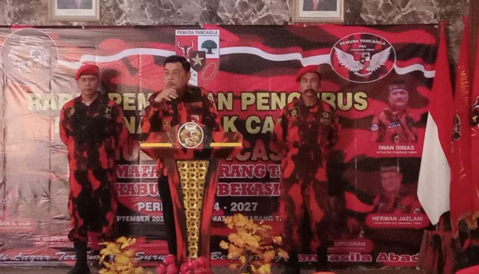 PAC Pemuda Pancasila Ciktim Gelar Rapat Pengurus (RPP PP) dan Santunan Anak Yatim