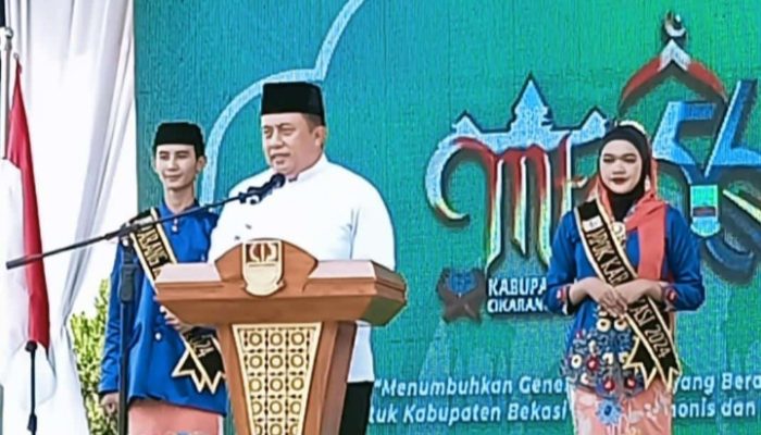 Pj Bupati Bekasi, Dedy, Supriyadi.MM Buka MTQ Ke-56 Tingkat Kabupaten 2024