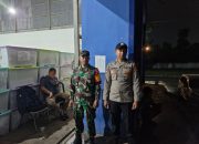 Sinergitas Polres Blitar Bersama TNI Amankan Bilik Suara Pilkada 2024 di Gudang KPU